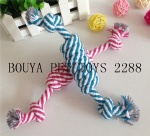 Clean dog teeth toy cotton rope knot shape 2288