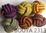 Woven rope pet toy ball Chew toys 2313
