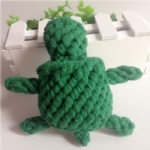 Handmade new product dog toy turtle design puppy chewing 2331