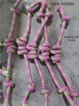Handmade Rope Toy Collection Tugger & Handles
