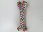 Rope pet toy bones