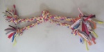 Pet Dog toy Cotton rope Twist Coil Tugger 2167