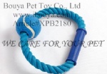 Dog toy rope with tennis 2180